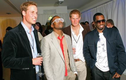 William, Kane West, Harry, Diddy