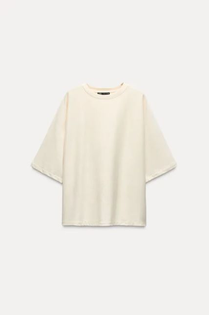 SWEATER MAJICA OVERSIZE S KRATKIM RUKAVIMA/ZARA/ 17,95 EUR