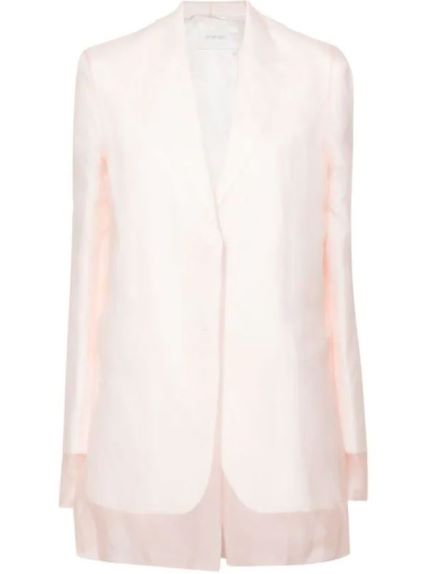 Acacia sheer-overlay blazer/Sportmax/1000 eur