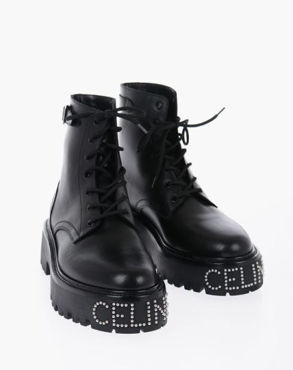 Celine Leather BULKY Combat Boots/1200 EUR