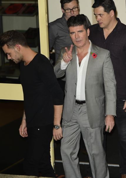 Liam Payne i Simon Cowell