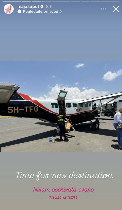 Maja Šuput s obitelji otputovala na Zanzibar