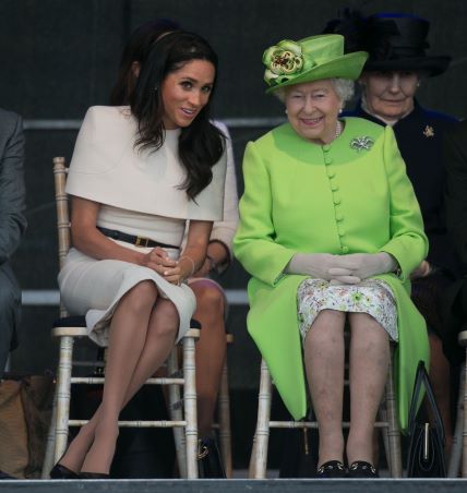 Meghan Markle i kraljica Elizabeta II.