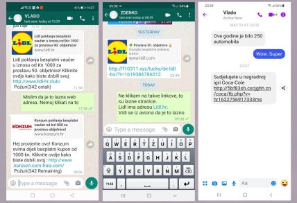 WhatsApp Lidl Konzum Messenger prijevara.jpg