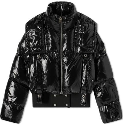 Moncler Genius x Alyx Ilex Patent Cropped Puffer Jacket/ 1375