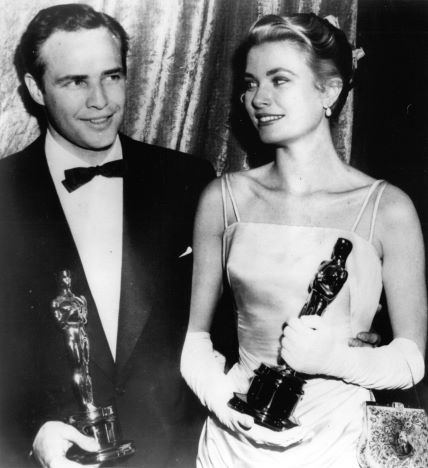 Grace Kelly i Marlon Brando