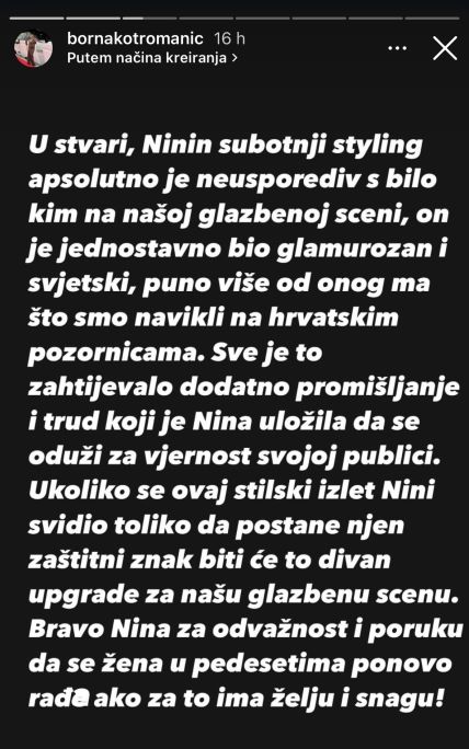 Borna Kotromanić o outfitima Nine Badrić