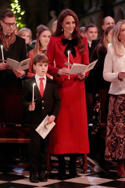 Kate Middleton i princ Louis na tradicionalnom božićnom koncertu 'Together at Christmas'