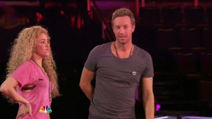 Shakira, Chris Martin