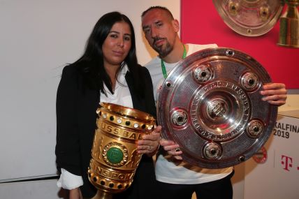 Franck Ribery Wahiba Ribery.jpg