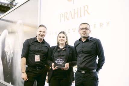 Stjepan Žužić, Danijela Šikić i Damir Čmarec (Prahir Fine Jewellery)