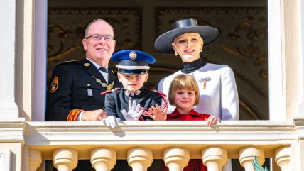 Princeza Charlene i princ Albert s djecom