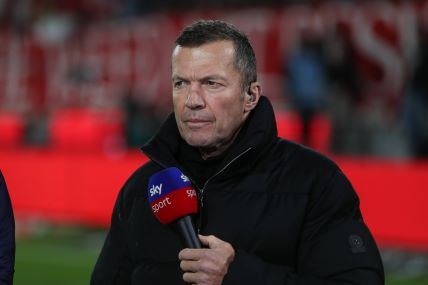 Lothar Matthaus na utakmici Hrvatska Albanija 