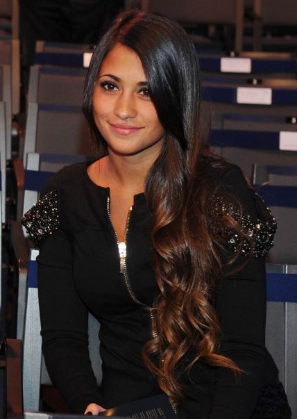 Antonela Roccuzzo u mladosti.