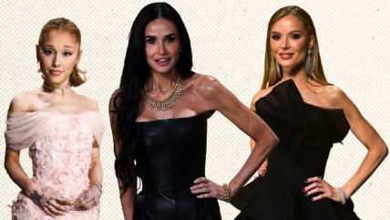 demi moore, ariana grande, georgina chapman