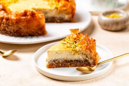 Baklava cheesecake - savršena kombinacija torte od sira, pistacija i meda