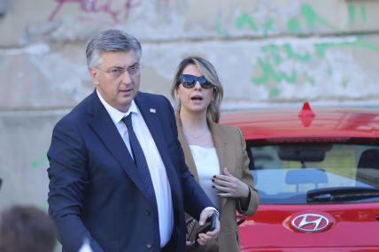 Andrej Plenković i Ana Maslać Plenković