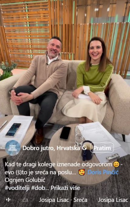 Doris Pinčić Guberović i Ognjen Golubić