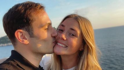 Fabijan Pavao Medvešek sa suprugom Karlom