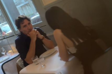 katy perry, justin trudeau