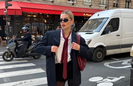 Modni trendovi jesen 2025 burgundy