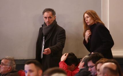 Milorad Pupovac i Slavica Lukić