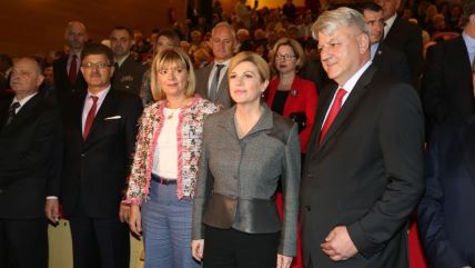 Mirjana Hrga i Kolinda Grabar-Kitarović