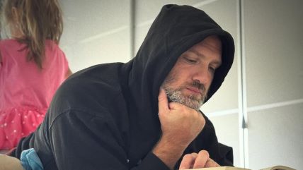 Edin Mehmedović s kćeri