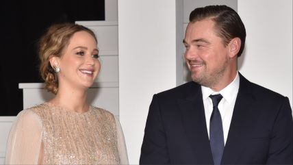 Jennifer Lawrence Leonardo DiCaprio