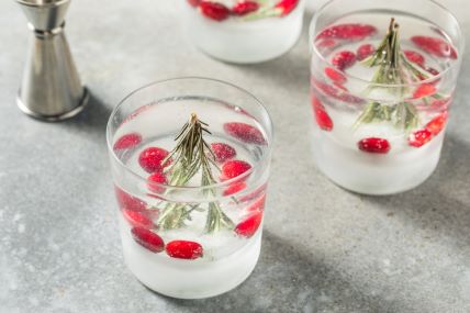 Snow Globe Cocktail