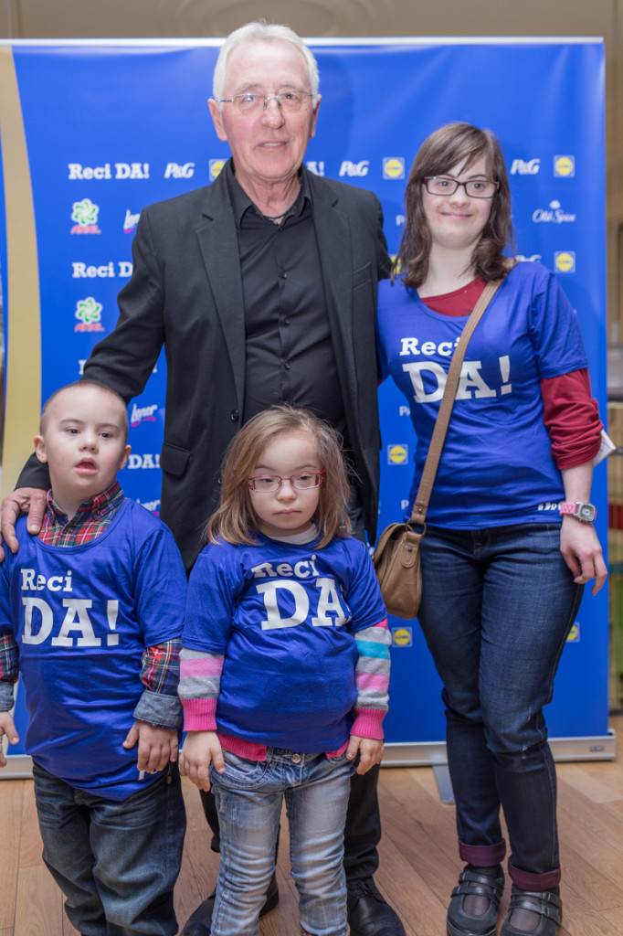 Oliver Dragojević i Mladen Kušec u kampanji za djecu sa sindromom Down 'Reci DA' P&G-a i Lidla