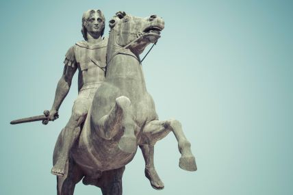 Aleksandar Veliki statua  Thessaloniki