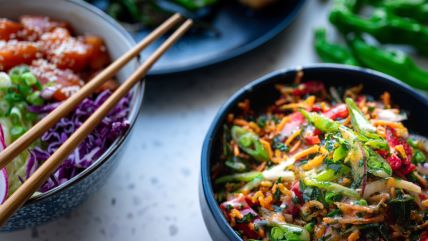 Hrskava riža salata