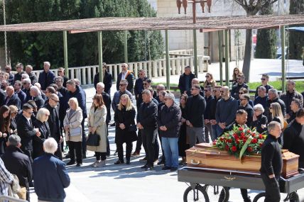 Posljednji ispraćaj oca Igora Tudora