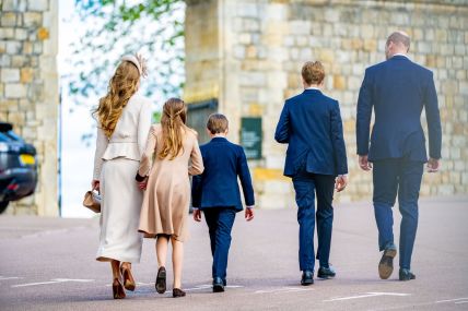 Kate Middleton i princ William s djecom