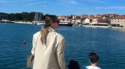 Franka Batelić s djecom Viktorom i Gretom