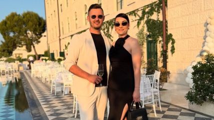 Stjepan Vukadin sa suprugom