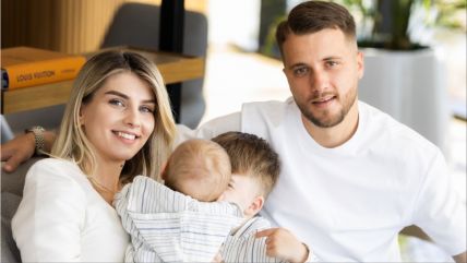 Grgo Šipek Grše i supruga Rafaela sa sinovima