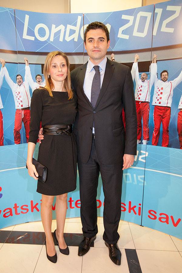 Irena Coljak i Davor Bernardić na događaju