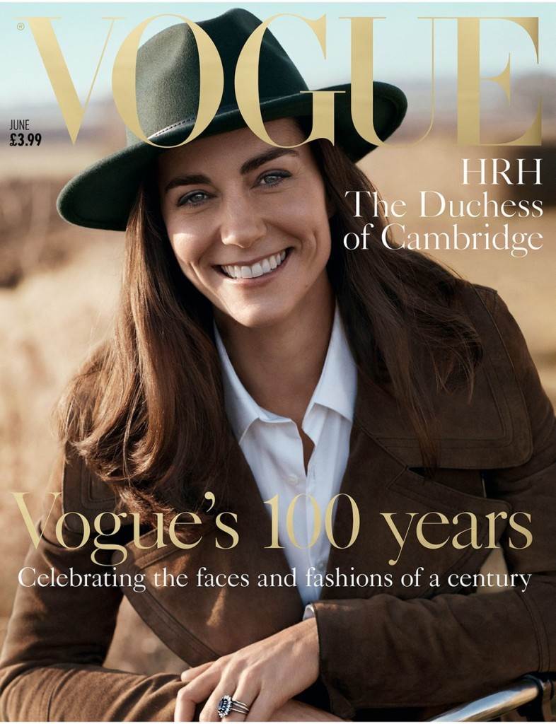 Za prvo modno snimanje Kate je odabrala Vogue!