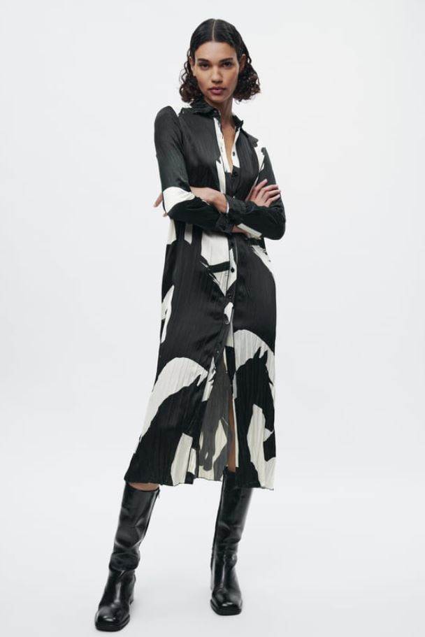 KOŠULJA HALJINA S UZORKOM ZW COLLECTION, Zara, 49,95 EUR/376,35 KN