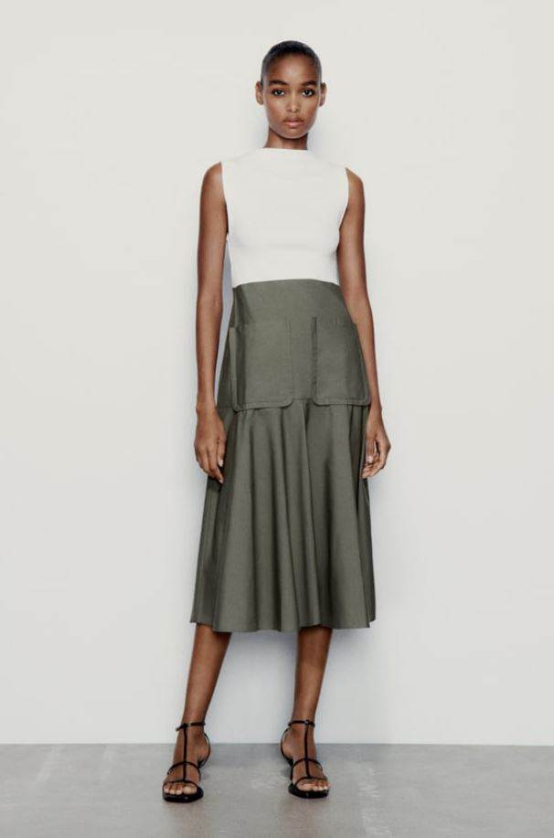 HALJINA S KOMBINIRANIM DŽEPOVIMA, Zara, 25,95 EUR/195,52 KN