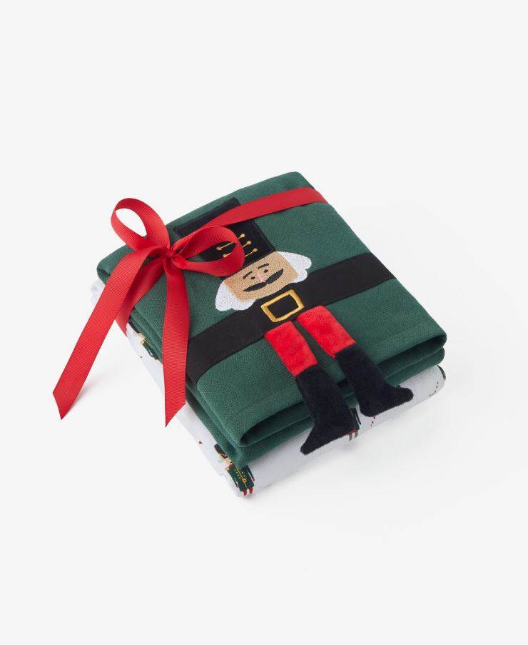 Komplet božićnih ručnika za goste, Pepco, 5 EUR