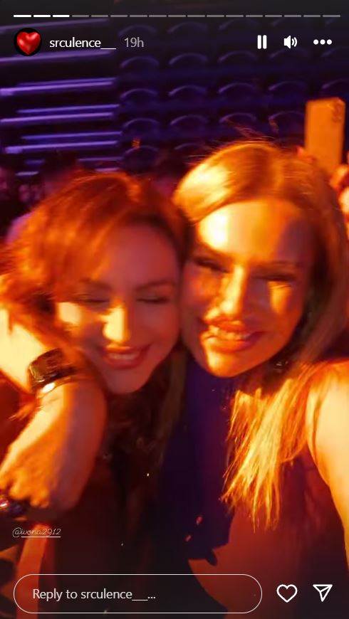 Iva Todorić na koncertu Dine Merlina