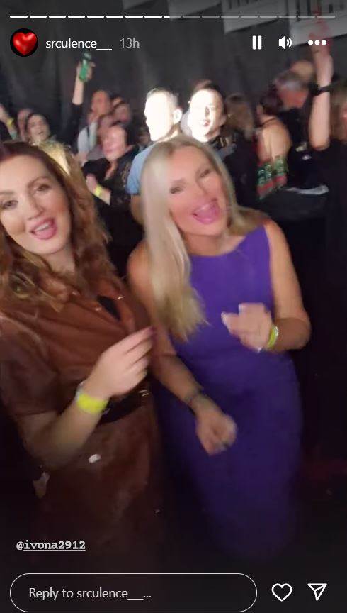 Iva Todorić na koncertu Dine Merlina