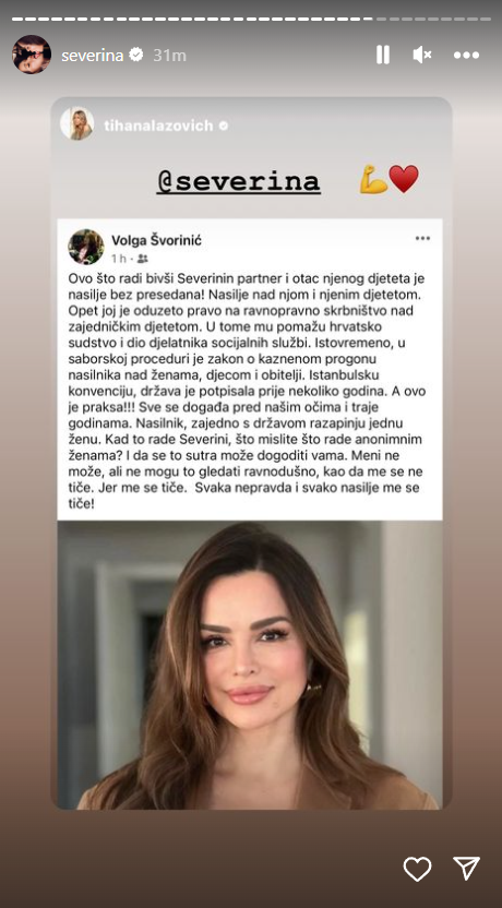 Severinina majka njezina je najveća potpora