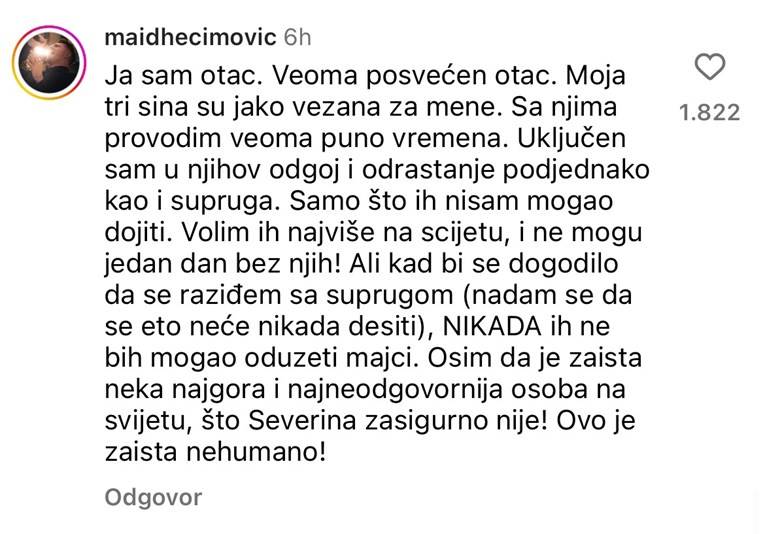 Severinina majka njezina je najveća potpora