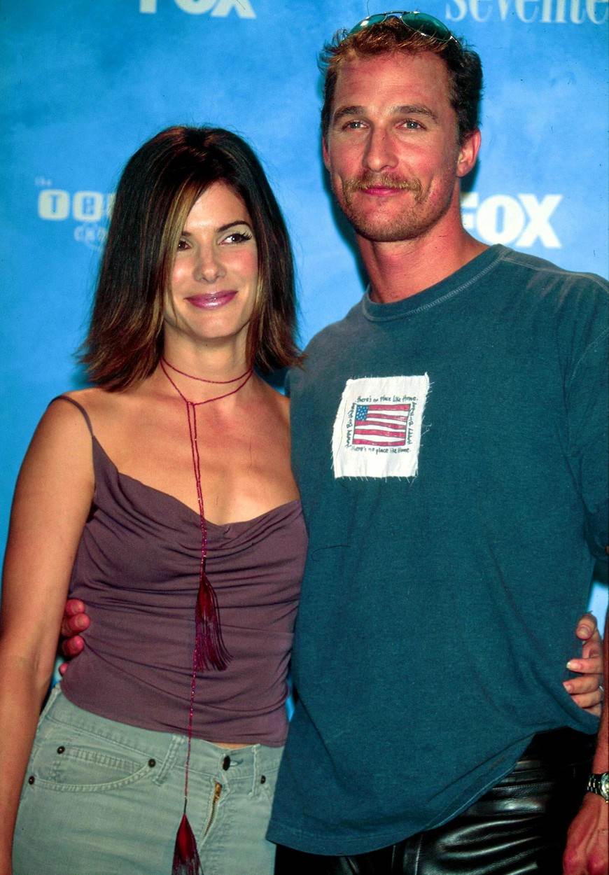 Sandra Bullock i Matthew McConaughey ostali su dobri prijatelji