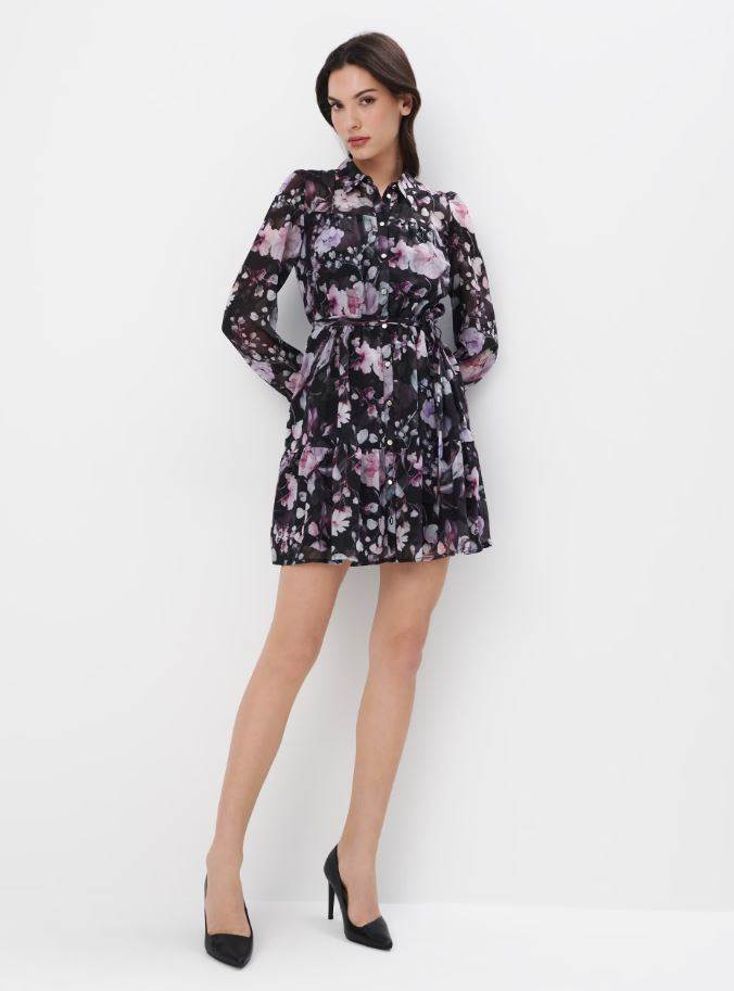 Mini haljina-košulja s cvjetnim dezenom/Mohito/34,99 EUR