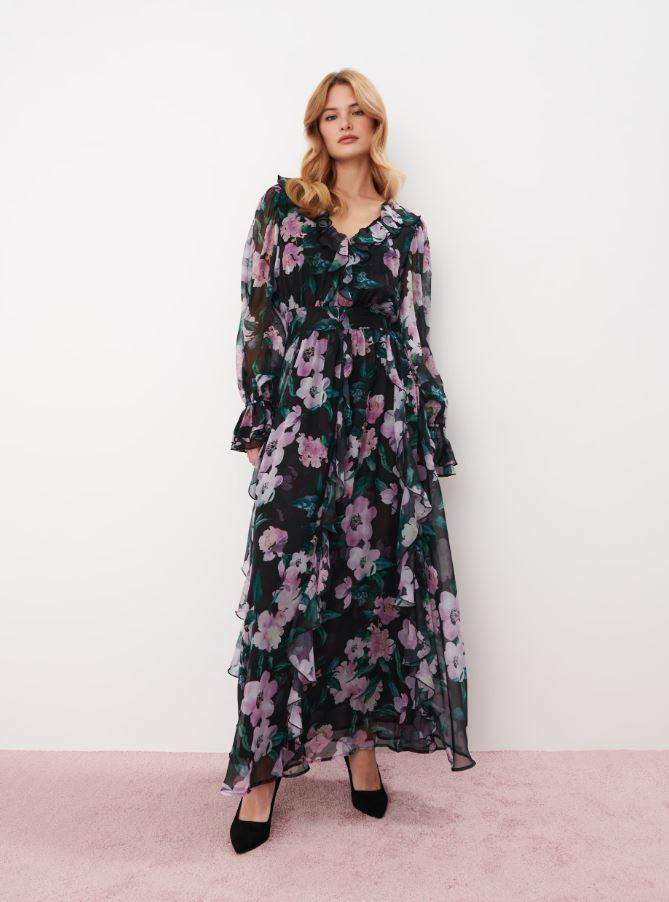 Maxi haljina s cvjetićima/MOHITO/24,99 EUR